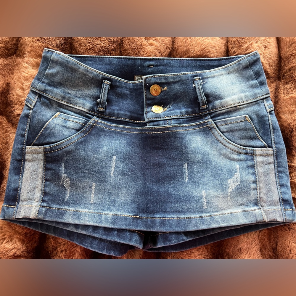 Denim Skort - Size 28 - 30